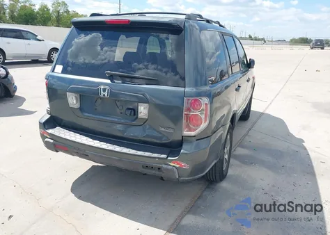 2006 Honda Pilot Ex-L from USA, damaged, VIN 5FNYF28706B030916